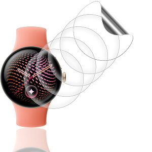 �y5���Z�b�g�z�p Google Pixel Watch 5 41mm �ی�t�B���� �ی�J�o�[ �p �O�[�O���s�N�Z��Watch 5 �t�B���� TPU��