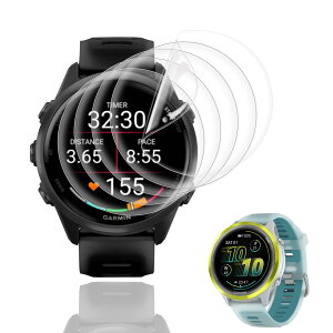 �Ή� Garmin Forerunner 970 / 570 47mm �t�B���� Garmin 970 / 570 47mm �ی�t�B���� �Ռ��z��