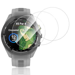 Nutmeg�y3���Z�b�g�zFor Garmin Approach S70 42mm �p �t�B���� �K�[�~��Approach S70 42MM �ی�t�B���� 9H�����̍d�x �����ߗ� �����^ �S�ʕی� �ϏՌ� �����x�^�b�` ��U�h�~ �����z�� �C�A�Ȃ� �ȒP�\��