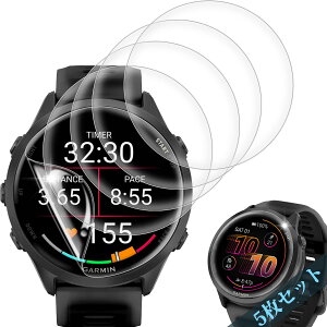 �Ή� GARMIN(�K�[�~��)Forerunner 970 / 570 47mm �ی�t�B���� 1.4�C���` �y2026���ǌ^�z�y5������z