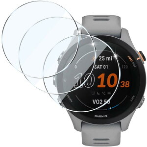 �Ή� Garmin Forerunner 255S / Forerunner 255S Music �K���X�t�B�����y���{���f�ވ��Ɏq�� 3���Z�b�g�z