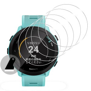 �y5���Z�b�g-�� �i���z�Ή� GARMIN ForeAthlete 55 �K���X�t�B���� SENHFL-F55