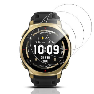 �Ή� Amazfit T-Rex 3 Pro 44mm �p�� �t�B���� 3�� YSAMTR3P