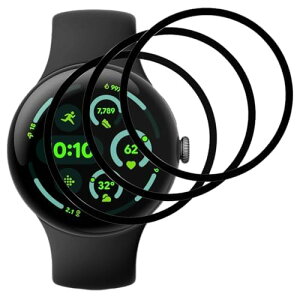 �y3���Z�b�g-�� �i���z�Ή� Google Pixel Watch 3 45MM �K���X�t�C���� SENHFL-BM-PW345MM