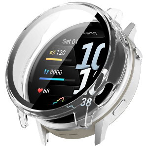AiMaoo GARMIN(�K�[�~��) Venu 4 45mm �Ή� �P�[�X �����K���X�t�B���� �ی� �J�o�[ �d���|��PC�f�� ��̉� �ϏՌ� ���h�~ �ϐF�h�~ �S�ʃJ�o�[ �S�ʕی� �X�}�[�g�E�H�b�` GARMIN(�K�[�~��) Venu 4 45mm