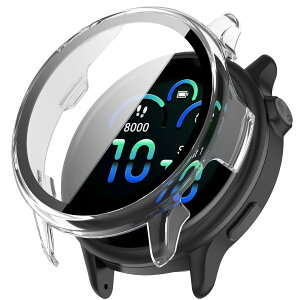AiMaoo GARMIN(�K�[�~��) Vivoactive 6 �Ή� �P�[�X �����K���X�t�B���� �ی� �J�o�[ �d���|��PC�f�� ��̉� �ϏՌ� ���h�~ �ϐF�h�~ �S�ʃJ�o�[ �S�ʕی� �X�}�[�g�E�H�b�` GARMIN(�K�[�~��) Vivoactive 6