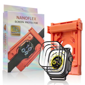 �y3���g�zPodick Apple Watch 49mm �t�B���� �K�C�h�g�t�� Ultra 3/Ultra 2/Ultra �Ή� �A�b�v���E�I�b�` �E���g�� 3/�E���g�� 2/�E���g�� �p �ۋc�t�B�����������o �����S�ʕۋc �����ߗ� �C�A�h�~ �w��h