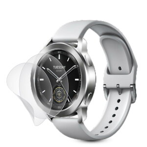 For Xiaomi Watch S3 �p �X�N���[���ی�t�B���� (2������) �����ߗ� ���˒ጸ �A���`�O���A ��TPU�f�� �t���ی�t�B���� �h�C�A �h�w�� �S�ʕی�̑Ή� Xiaomi Watch S3 �ی�t�B����