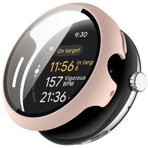 Google Pixel Watch3�i2024�j�p �P�[�X �ی� �K���X�t�B���� ��̌^ PC+TPE�ގ� ��d�\�� �S�ʕی� �����^ ���ϋv �����ȒP �ϏՌ� �Ή�Pixel Watch3 �ی�P�[�X �����ߗ� �w��h�~ ���h�~ �O�[�O���s�N