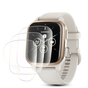 �y3���Z�b�g�zGARMIN(�K�[�~��) Venu Sq 2/Venu Sq 2 Music �p �t�B���� �y�_���TPU�f�� �C���Z�p���ځzGARMIN Venu Sq 2�Ή� �ی�t�B�����y�C���X�g�[���c�[���t���z�񋭉��K���X ��TPU�f��/�C�A�h�~/�w