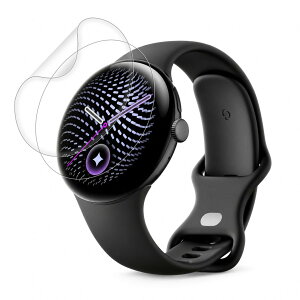 �yYCJDP�z�t���ی�t�B���� for Google Pixel Watch 5 41mm�X�}�[�g�E�H�b�` �i�t�B�����\��Z�b�g�t���j���������x(���˒ጸ) ������ɋ��� �w��h�~ �_�� TPU�� (2���Z�b�g)