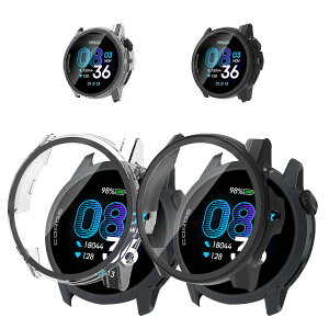 For COROS�i�J���X�jPACE 4 �p �P�[�X �J�o�[ KONXISA COROS�i�J���X�jPACE 4 �J�o�[+�t�B���� ��̌^�iPC�P�[�X+�K���X�t�B�����j�����ߗ� �C�菝�h�~ �Ռ��z�� �����[�d�\ �S�ʕی� ���E�ȒP�i2��/
