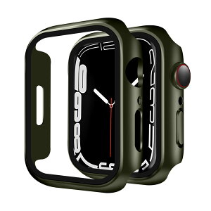 YUGYUG �Ή� �A�b�v���E�H�b�` �J�o�[ 40mm Apple Watch SE3/SE2/SE/6/5/4 �P�[�X �K���X�t�B���� ��̌^ ���{���Ɏq�� �����x�^�b�` �L�Y�h�~ PC�f�� �S�ʕی� ��d�\�� ���ϋv �����ߗ� ������(�O���[