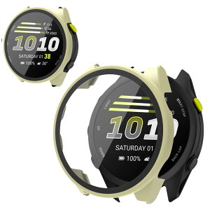 For Garmin(�K�[�~��) Forerunner 70 / 170 / 170 Music �p �P�[�X �J�o�[ KONXISA Garmin Forerunner 70 / 170 / 170 Music �J�o�[+�t�B���� ��̌^�iPC�P�[�X+�K���X�t�B�����j�����ߗ� �C�菝�h�~ �Ռ��z�� �����[�d