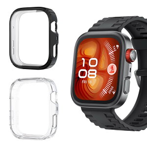 [Ceiband] �y2������zHuawei Watch Fit 4 Pro �Ή� �P�[�X �t�B���� ��̌^ huawei watch fit 4 pro �p �h���h�o �ی�P�[�X �J�o�[ TPU �S�ʕی� �����ȒP �����ߗ� �\�t�g �w��h�~ �ϐF�h�~ �ϏՌ� �t�@�[