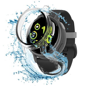 GARMIN(�K�[�~��) vivoactive 5 �p �J�o�[ �P�[�X �A�b�v���E�H�b�`�ی�J�o�[ �K���X�t�B���� ��̌^ �h�� �h�o �t�B���� �ی�t�B�����yHUKWIMO�z 3D�S�ʕی� �w��h�~ HD�����ߗ� ���ɋ��� �C�A�[