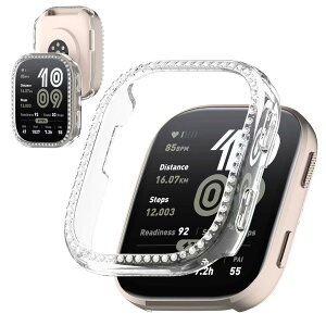 �y�L���L���P�[�X�zFINEEN amazfit bip 6�J�o�[ �L���L�� PC�f�� 51�̃N���X�^���_�C�������h���� �Ή� amazfit bip 6 ��p �ی�P�[�X �ȒP���t�� �ϏՌ��� 100%�q�x�A���ߗ� for �A�}�Y�t�B�b�g bip