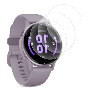 �y3���g�zV E V E N �t�B���� �ƌ݊����̂��� Garmin VivoActive5 �t�B���� �����x �����ߗ� 3D �Ȗʐ݌v �X�N���b�`�h�~ �����h�~ �K�[�~�� vivoactive 5 �����E�H�b�`�ی� ��K���X TPU�f�� �\��t����