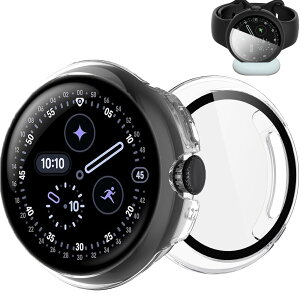 Yaodle For Pixel Watch 5/4 45mm �J�o�[ �����[�d�\ PC�f�� �S�ʕی� (�N���A)