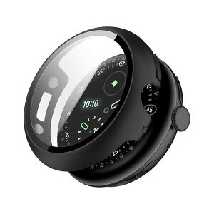 (�P�[�X���O�����[�d�\) Google Pixel Watch5 �p �P�[�X �[�d�\ �ی� �K���X�t�B���� ��̌^ ��d�\�� �S�ʕی� �����^ ���ϋv �����ȒP �ϏՌ� �Ή�Pixel Watch5 �ی�P�[�X �����ߗ� �w��h�~ ��