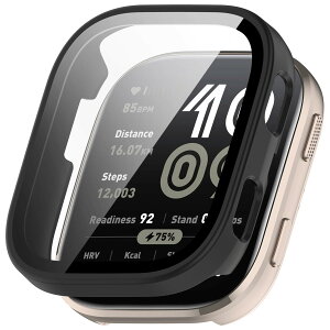 YAODLE For Amazfit Bip 6 �J�o�[ Amazfit Bip 6 �P�[�X PC�f�� �J�o�[ �K���X�t�B������̌^ �S�ʕی� ��d�\�� �h�o ���{���Ɏq�� �L�Y�h�~ �y�ʁi�}�b�g�u���b�N�j