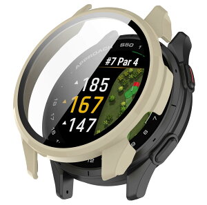 SHEAWA for Garmin�K�[�~�� Approach S50 �P�[�X �J�o�[ PC+�����K���X�t�B���� �S�ʕی� 9H�d�x ��̌^�ی�P�[�X �ی�J�o�[ �ϏՌ� �A�N�Z�T���[ (�A�C�{���[)