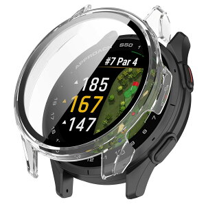 SHEAWA for Garmin�K�[�~�� Approach S50 �P�[�X �J�o�[ PC+�����K���X�t�B���� �S�ʕی� 9H�d�x ��̌^�ی�P�[�X �ی�J�o�[ �ϏՌ� �A�N�Z�T���[ (����)
