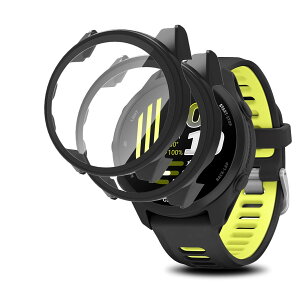 �y2�Z�b�g�zFor Garmin FORERUNNER 70/170/170 Music �P�[�X �J�o�[ �P�[�X�t���ی�t�B���� ��̌^ �S���ی� 9H�����K���X�t�B����+PC�ی�J�o�[ �L�Y�E�����h�~ �w��h�~ �������� �����z�� �u���b