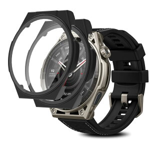 �y2�Z�b�g�zFor Amazfit Balance Ultra �P�[�X �J�o�[ �P�[�X�t���ی�t�B���� ��̌^ �S���ی� 9H�����K���X�t�B����+PC�ی�J�o�[ �L�Y�E�����h�~ �w��h�~ �������� �����z�� �u���b�N