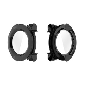 �yFaygtni�z2�� Garmin�Ή��p Instinct3 Dual Power 50mm�Ή��p ��̌^ �P�[�X+�K���X�t�B���� PC+�K���X�� �����ߗ� 9H�d�x �S�ʕی� �ϏՌ� �y�� ���^ �����ȒP 6�F�I�v�V���� ��̌^ �ی�J�o�[ �u���b