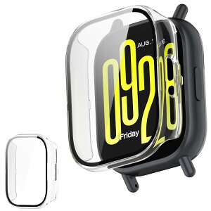 UIUIKA For�i�V���I�~�jRedmi Watch 5 Active 2 ��p�J�o�[ Redmi Watch 5 Active 2 �ی�P�[�X �Z�b�g �����K���X�t�B����+���ϏՌ�PC�t���[�� �����E�Ռ��E�X�N���b�`�h�~ ���˒ጸ �w��h�~ �y�ʃX������