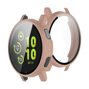 Yaodle For GARMIN vivoactive 5 �J�o�[ PC�f�� (�K�[�~��) GARMIN active 5 �P�[�X �K���X�t�B������̌^ �S�ʕی� ��d�\�� �h�o ���{���Ɏq�� �L�Y�h�~ �y��(�s���N)