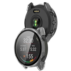 FINON for Garmin Forerunner 70 / Forerunner 170 / Forerunner 170 Music �p �P�[�X �K���X�t�B������̌^ �y�� �ȈՒE�� �V���v�� (�N���A)