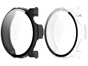 SHEAWA for COROS(�J���X) PACE Pro �P�[�X �J�o�[ 2�Z�b�g PC+�����K���X�t�B���� �S�ʕی� 9H�d�x ��̌^�ی�P�[�X �ی�J�o�[ �ϏՌ� �A�N�Z�T���[ (�u���b�N+����)
