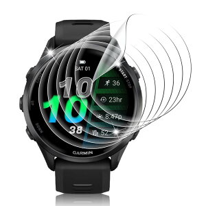 �y6���Z�b�g�zFor Garmin Forerunner 970/Forerunner 570 47mm �p �t�B���� TPU �S�ʕی� �Ռ��z�� �C�A�[�� �����ߗ� �Ή� �K�[�~�� forerunner 970/forerunner 570 47mm �X�}�[�g�E�H�b�` �ی�t�B���� �����x�^�b�`