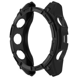 �yFaygtni�z1�� GARMIN�Ή� Fenix8 Dual Power 47mm�Ή� �P�[�X TPU�� �\�t�g �ϏՌ� �y�� ���^ �����ȒP 8�F�I�v�V���� �K�[�~���Ή� Fenix 8 Solar 47mm�Ή� �ی�J�o�[ �t�B�����Ȃ� �u���b�N