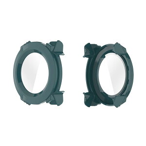 �yFaygtni�z2�� Garmin�Ή��p Instinct3 Dual Power 45mm�Ή��p ��̌^ �P�[�X+�K���X�t�B���� PC+�K���X�� �����ߗ� 9H�d�x �S�ʕی� �ϏՌ� �y�� ���^ �����ȒP 6�F�I�v�V���� ��̌^ �ی�J�o�[ �O���[