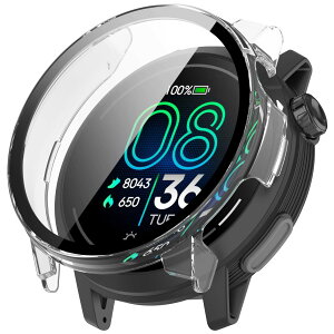 YAODLE For COROS�i�J���X�jPACE 3 �J�o�[ COROS PACE 3 �P�[�X PC�f�� �J�o�[ �K���X�t�B������̌^ �S�ʕی� ��d�\�� �h�o ���{���Ɏq�� �L�Y�h�~ �y�ʁi�N���A�j