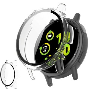 UIUIKA For Garmin vivoactive 5 �J�o�[ �K�[�~�� vivoactive 5 �ی�P�[�X �����K���X�t�B����&PC�t���[�� �����h�~ �Ռ��z�� �X�N���b�`�h�~ �h�o�h�� �w��h�~ �y�ʔ��^�݌v�i�u���b�N)