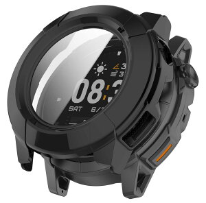 SHEAWA for COROS(�J���X) NOMAD �P�[�X �J�o�[ PC+�����K���X�t�B���� �S�ʕی� 9H�d�x ��̌^�ی�P�[�X �ی�J�o�[ �ϏՌ� �A�N�Z�T���[ (�u���b�N)