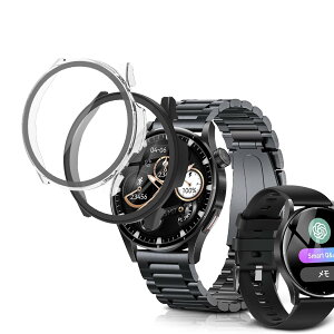 �y2���Z�b�g�z�X�}�[�g�E�H�b�`�ی�P�[�X For FOSMET QS40 �Ή��P�[�X �J�o�[�yvaele�z PC�t���[��+�K���X�t�B���� ��̌^�J�o�[ �S�ʕی� �ώw�� �ȈՒ��E �����ߗ� �����x�^�b�` FOSMET QS40 ��p