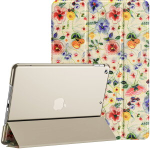 ProCase iPad ��9/8/7����p�P�[�X 10.2 2021 2020 2019 �������o�b�N�J�o�[ �y�� �X�^���h - �y�`���j�A