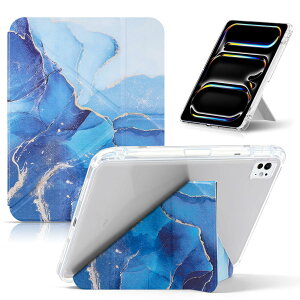 CeiLarv iPad Pro 11�C���` M5 2025 / iPad Pro 11�C���`M4 2024 �P�[�X �p - (�}�[�u���u���[)