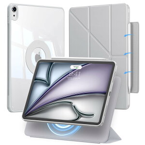 iPad Air 11�C���` �P�[�X (M4/M3/M2�A2026/2025/2024) iPad Air ��5/4���� (2022/2020) ��p�J�o�[ ���O���\�}�O�l�b�g�J�o�[ ��]�� �c/�������X�^���h �}���`�A���O�� �P�[�X ����݌v Pencil Pro/USB-C���S