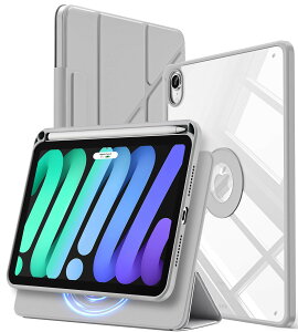 iPad mini7 �P�[�X (��7����/A17 Pro/2024) iPad mini6 �P�[�X�i��6����/2021�j�S�ʕی�E�}�O�l�b�g���E��