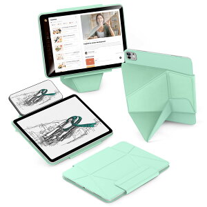 LUTSIDUTA iPad Pro 11�C���` �p �P�[�X M5/M4�i2025/2024�j�Ή� �c���X�^���h ���̓}�O�l�b�g �y�����[ PU���U�[