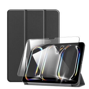 Nutmeg�y�P�[�X �K���X�t�B���� �d�x 9H�zipad pro 11 M5(2025) / M4 (2024) 11�C���` �t�B���� �^�u���b�g �ی�t�B���� �ی� �t�C���� ���� �K���X ���E���h�G�b�W���H �����ߗ� �����x ��U�h�~ ipad pro