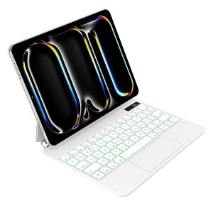 QERDAOYI �}�W�b�N�L�[�{�[�h iPad Pro 11�C���`�iM4/M5�E2024/2025)�ɓK�p�L�[�{�[�h