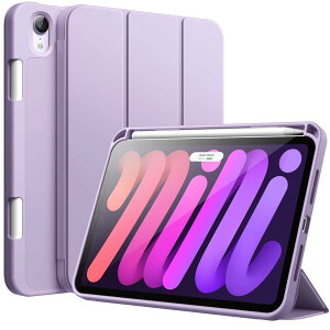 JETech iPad mini A17 Pro/��6���� 8.3�C���` (2024/2021)�p �P�[�X�J�o�[ (���C�g�p�[�v��)