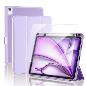 ProCase iPad Air 11�C���` M4/M3/M2 Air 5/4�p �P�[�X �ی�t�B���� - �p�[�v��